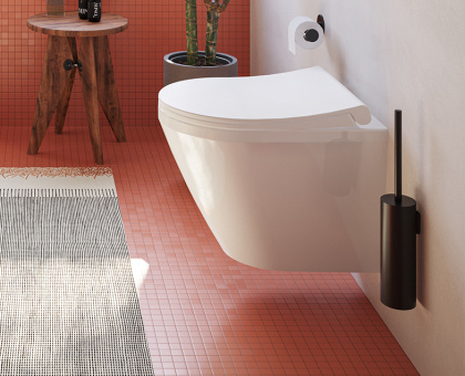 Origin Держатель ершика, цвет черный матовый