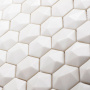 Стеклянная мозаика MATT 904D HONEY, Hexagon