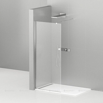 LIBERTA-L-1-140-C-Cr Душевая перегородка с односторонним входом 1400x1950 мм