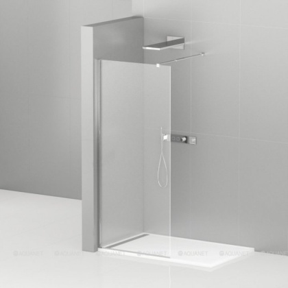 LIBERTA-L-1-130-C-Cr Душевая перегородка с односторонним входом 1300x1950 мм