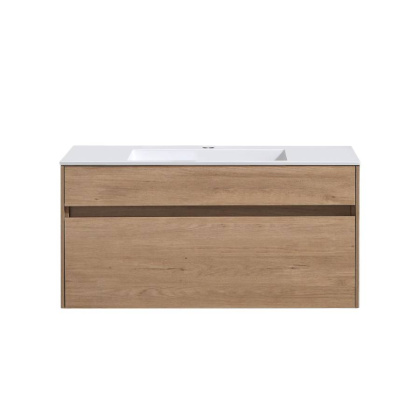 База под раковину Chiara 1000 подвесная, 1 выкатной ящик soft-close, N.Oak База под раковину Chiara 1000 подвесная, 1 выкатной ящик soft-close, N.Oak