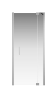 Душевая дверь Creto Tenta 123-WTW-90-C-CH-8 стекло прозрачное EASY CLEAN профиль хром, 90х200 см