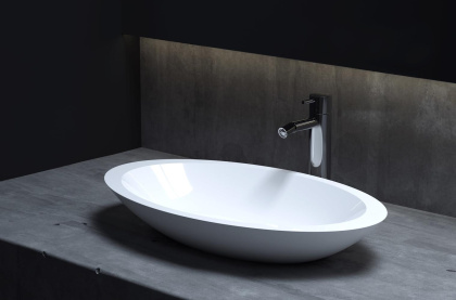 Раковина Salini S-Stone Callista 57 см 1101202SMRF, матовая Раковина Salini S-Stone Callista 57 см 1101202SMRF, матовая