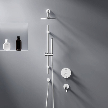 936540000 Scandinavian Pure встраиваемая душевая система с ванно-душевым смесителем, изливом и штанг