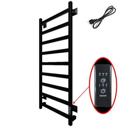 Полотенцесушитель Пэк сп 20 кв 100х50 черный ВГП