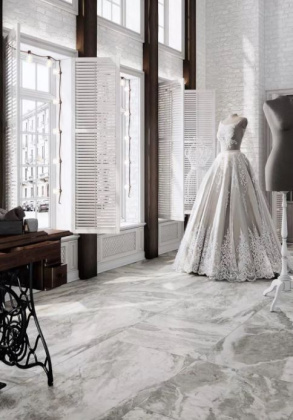 Альбино серый обрезной 60x60x0,9