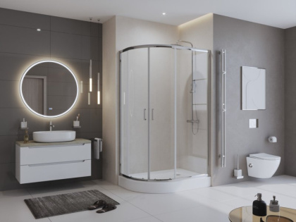 Душевой уголок BelBagno UNO-195-RH-2-120/90-C-Cr Душевой уголок BelBagno UNO-195-RH-2-120/90-C-Cr
