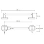 Полотенцедержатель 505 мм