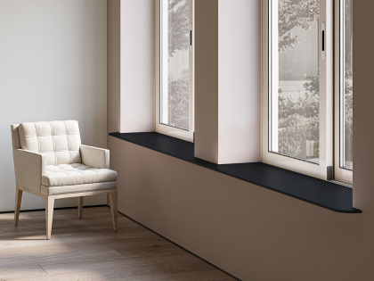 Керамогранит MONO BLACK 1600х3200х12мм MATT