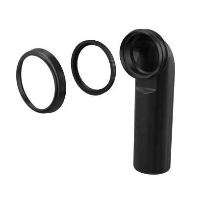 Колено стока 90 - Slim комплект