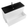 Тумба с раковиной напольная BelBagno ALBANO 120 Bianco Lucido, раковина белая