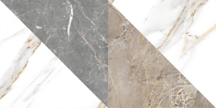 GT98VG Плитка облиц. Capella GT Бел. 50*25 геометрия_ 1 \74,25