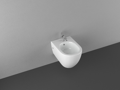 Биде подвесное Allen Brau Reality 4.32008.20 белый глянец