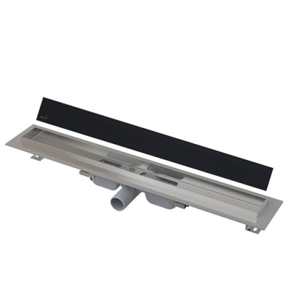 GLASS - Решетка для водоотводящего желоба, стекло-белый