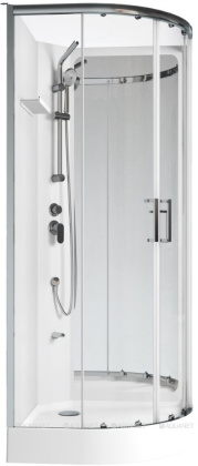 Душевая кабина Aquanet Passion R 2.0 90x90, прозрачное стекло