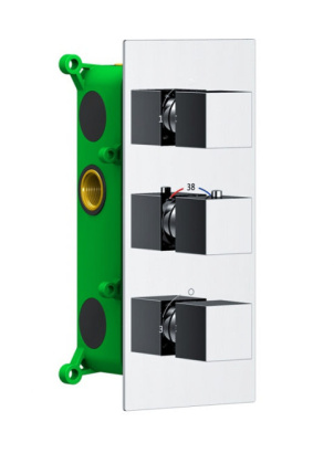 Душевая система Timo Petruma SX-5079/00SM скрытого монтажа с термостатом, хром Душевая система Timo Petruma SX-5079/00SM скрытого монтажа с термостатом, хром