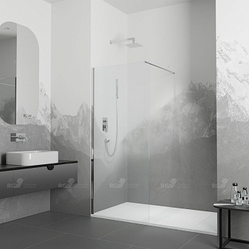 Душевая перегородка  70*195 RGW WA-002 Хром/Матовое/6 мм (690-705) (Easy)