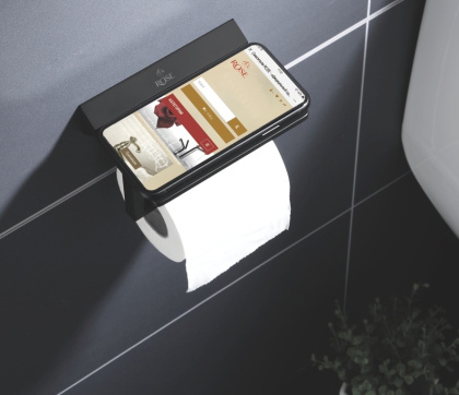 Бумагодержатель, RG1605H Rose, Черный