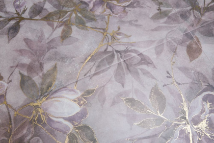 Панно VT\C413\4x\11037R Магнолия 3 матовый (60см*120см*9мм) (1шт/0,72м2) из 4 частей (30х60) флора, шт