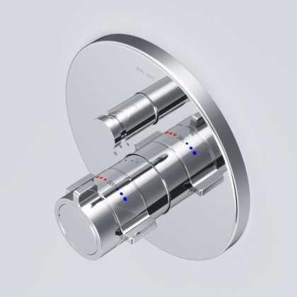 F85A45600 X-Joy Смеситель встроенный с ТМС на 2 потребителя, хром F85A45600 X-Joy Смеситель встроенный с ТМС на 2 потребителя, хром