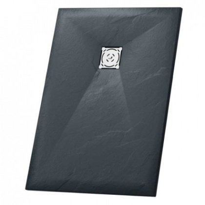 Душевой поддон RGW ST-159G 90 x 150 см, прямоугольный, из искусственного камня, графит, 16152915-02