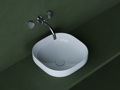 Умывальник чаша накладная квадратная Element 380*380*150мм Умывальник чаша накладная квадратная Element 380*380*150мм