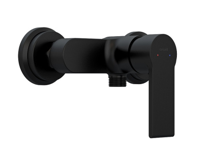 Смеситель для душа BRASKO BLACK однорычажный черный