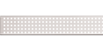 Решетка для дренажного желоба 100 мм, оцинкованная сталь