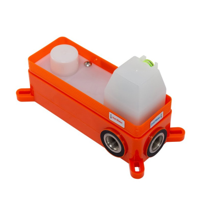 ETNA Смеситель для раковины без донного клапана встраиваемый, нержавеющая сталь, исполнение сатин, ETN-BLVM-IN