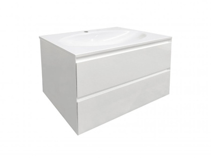 Тумба подвесная под умывальник Malta 800х470 2 ящика (ШхГхВ) 798х466х607