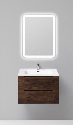 Тумба с раковиной подвесная BelBagno ETNA39-70 Bianco Lucido, раковина белая