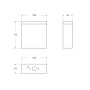 Чаша напольного унитаза BelBagno SFERA-R BB2141CPR Чаша напольного унитаза BelBagno SFERA-R BB2141CPR