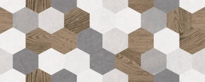 Плитка настенная Betonhome серый мозаика 20х50 (11шт/1.1м2),м2 Плитка настенная Betonhome серый мозаика 20х50 (11шт/1.1м2),м2