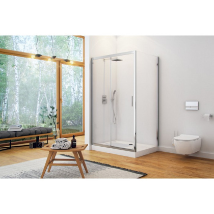 Боковая стенка EXCELLENT Серия 201 85 см (хром)