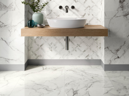 Плитка Victorian Marble White GLS 7R 20х20 Плитка Victorian Marble White GLS 7R 20х20