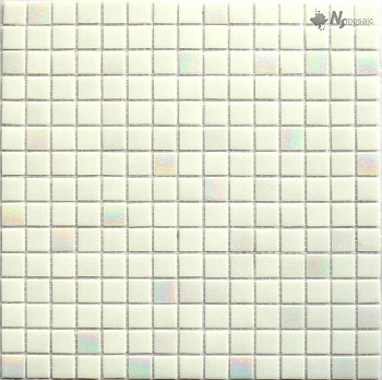 MIX23 стекло белый (сетка)(20*20*4) 327*327