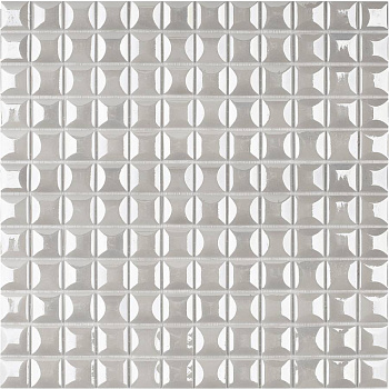 Стеклянная мозаика, WHITE, Edna