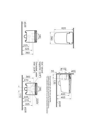Унитаз подвесной VitrA V-CARE Prime 7231B403-6216, пульт управления Унитаз подвесной VitrA V-CARE Prime 7231B403-6216, пульт управления