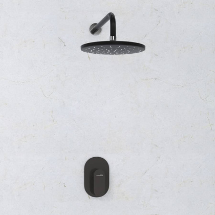 A12777 Встраиваемый комплект для душа с верхней душевой насадкой Wasserkraft A12777 Встраиваемый комплект для душа с верхней душевой насадкой Wasserkraft