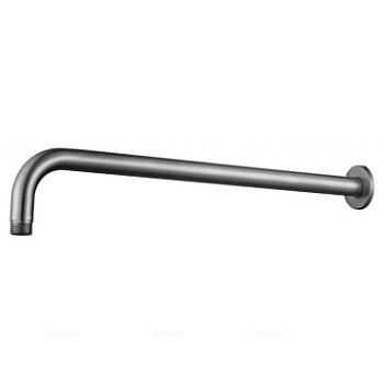 Излив для тропического душа, круглое сечение, нержавеющая сталь, исполнение сатин BB-DAT-IN