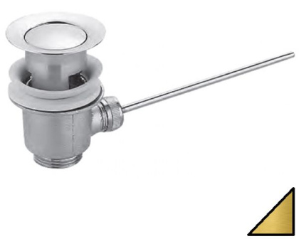 Донный клапан Paffoni ZSCA002GF золото Донный клапан Paffoni ZSCA002GF золото