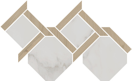 Декор Монте Тиберио наборный матовый 48x29,5x0,9