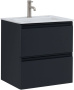 Тумба под раковину Allen Brau Eclipse 60 1.E1001.AM антрацит матовый Тумба под раковину Allen Brau Eclipse 60 1.E1001.AM антрацит матовый
