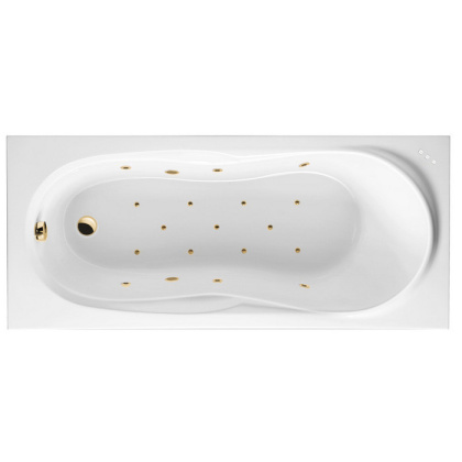 Ванна EXCELLENT Sekwana 170x75 "RELAX" (золото)