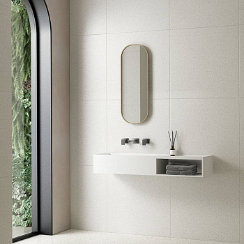 Раковина из искусственного камня Vincea VWB-6S112MW, 1200*400*200, подвесная, цвет белый матовый Раковина из искусственного камня Vincea VWB-6S112MW, 1200*400*200, подвесная, цвет белый матовый