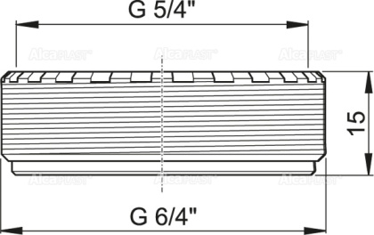 Переходник 6/4"×5/4" Переходник 6/4"×5/4"