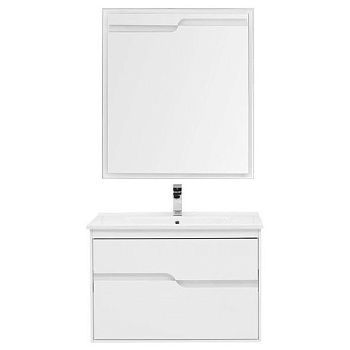 Мебель для ванной Aquanet Модена 85 белый Мебель для ванной Aquanet Модена 85 белый