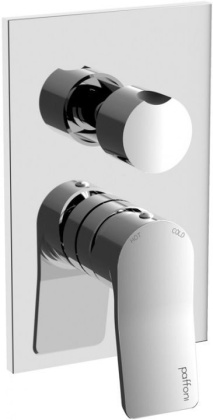 Смеситель для душа Paffoni Tilt TI018CR/M (с внутренней частью) Смеситель для душа Paffoni Tilt TI018CR/M (с внутренней частью)