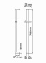 A037 Стойка для душа Wasserkraft A037 Стойка для душа Wasserkraft