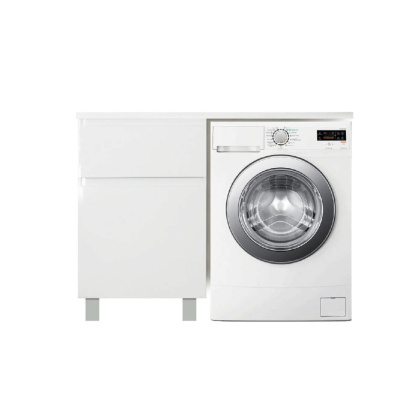 Тумба напольная под умывальник Dallas Luxe 1000х482 2 ящика (ШхГхВ) 358х476х860